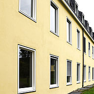 Nach über einem Jahr Arbeit kann sich die Außenfassade der Universität Hohenheim nun wieder sehen lassen.